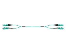 Fig.8 Patchkabel, 2.0mm, SCPC-SCPC, 50/125µm OM3, 1.5m