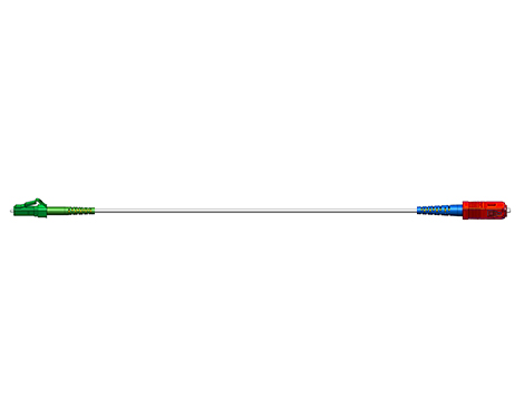 Simplex Patchkabel, 2.7mm, LCAPC-SCPC, 9/125µm, 15.0m, stahlarmiert, 10 Gbit/s