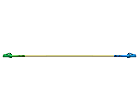 Simplex Patchkabel, 1.7mm, LCAPC-LCPC, 9/125µm, 0.5m