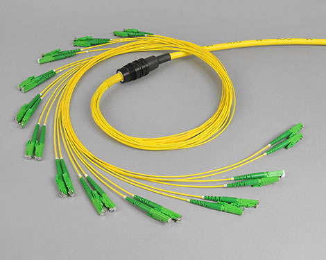 Kabelaufteiler, 2 x LSH/E2000®APC FBW, 9/125µm