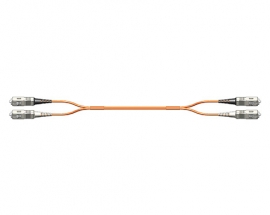 Fig.8 Patchkabel duplex SCPC-SCPC 50/125µm OM2 10.0m