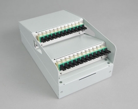 AP-Box fwLine, 12 x E2000PC, 50/125µm OM3, H&S