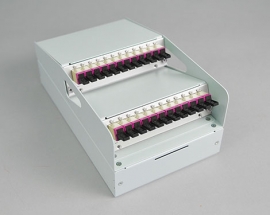 AP-Box fwLine, 2 x E2000PC, 50/125µm OM4, H&S