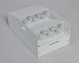 AP-Box fwLine, 12 x LCPC, 50/125µm OM2 (6xLCPC duplex)