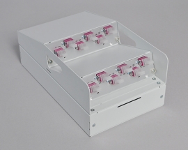 AP-Box fwLine, 4 x LCPC, 50/125µm OM4 (2xLCPC duplex)