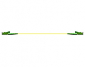 Simplex Patchkabel, 2.0mm E2000APC-E2000APC, 9/125µm, 1.0m